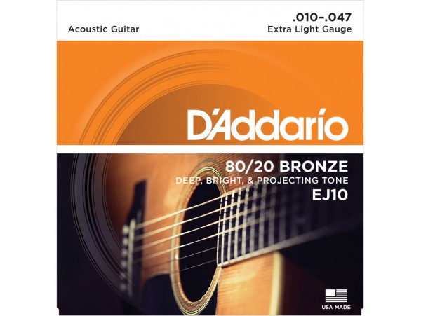 Dây guitar D'addario EJ10
